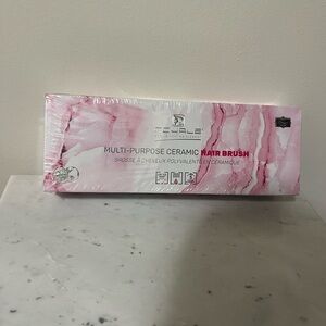 Multi purpose ceramic hair brush